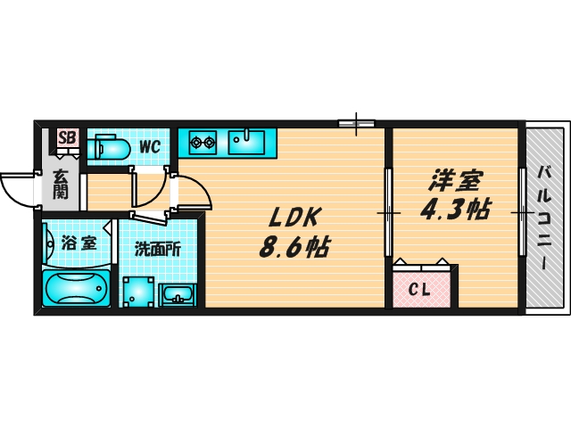 お部屋のゆとりは暮らしのゆとり