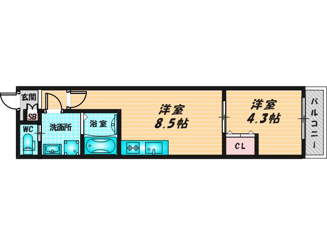 お部屋のゆとりは暮らしのゆとり