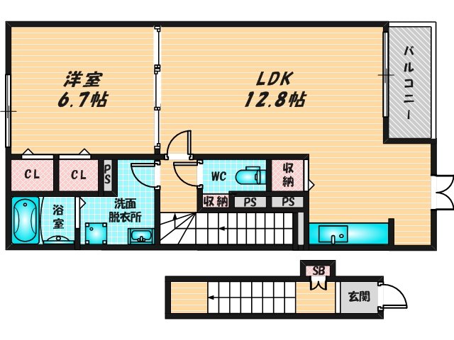 お部屋のゆとりは暮らしのゆとり