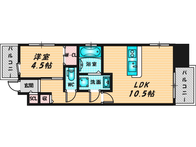 お部屋のゆとりは暮らしのゆとり