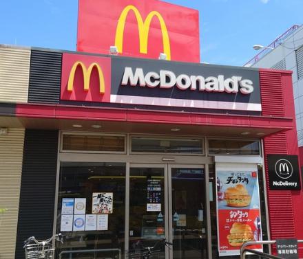 【ファーストフード】マクドナルド 近鉄東花園駅前店まで777ｍ