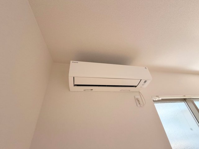 エアコンがはじめからついているのはお得ですね。 