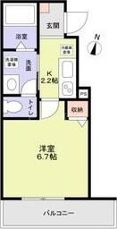 2階の間取り図