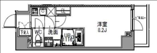 7階の間取り図