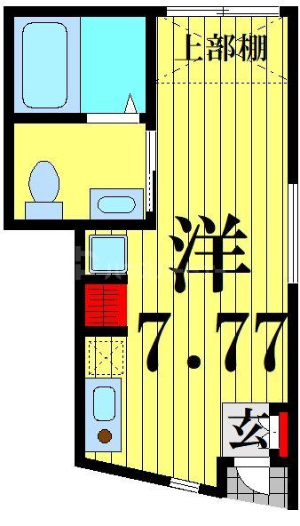 1階の間取り図