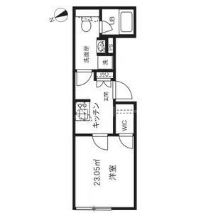 2階の間取り図