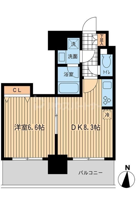 2階の間取り図