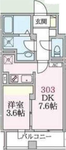 3階の間取り図