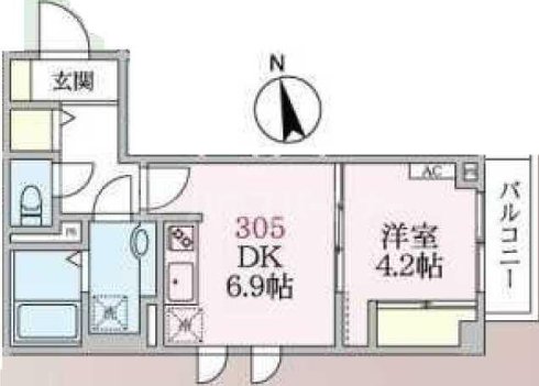 3階の間取り図