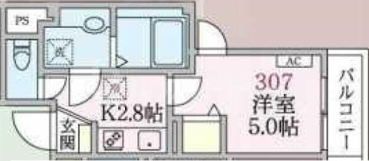 3階の間取り図
