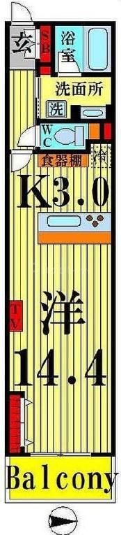 12階の間取り図