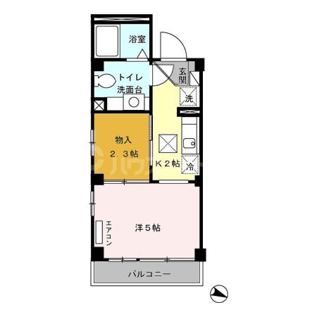 1階の間取り図