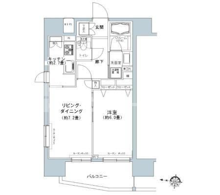 7階の間取り図