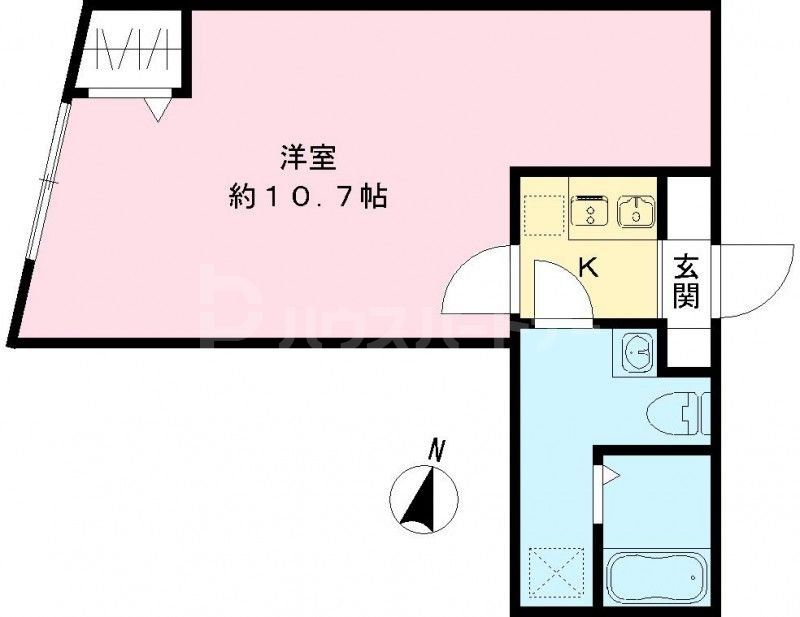 1階の間取り図