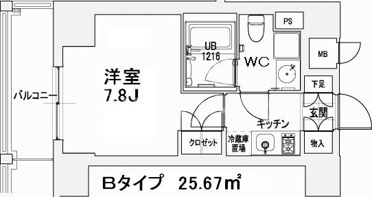 10階の間取り図