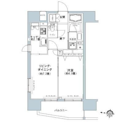 13階の間取り図