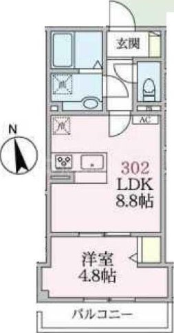 3階の間取り図