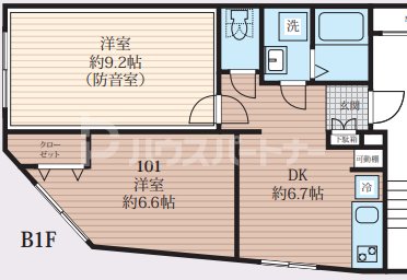 -1階の間取り図
