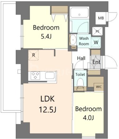 9階の間取り図
