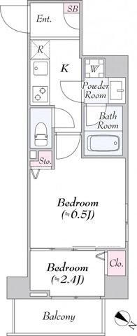 3階の間取り図