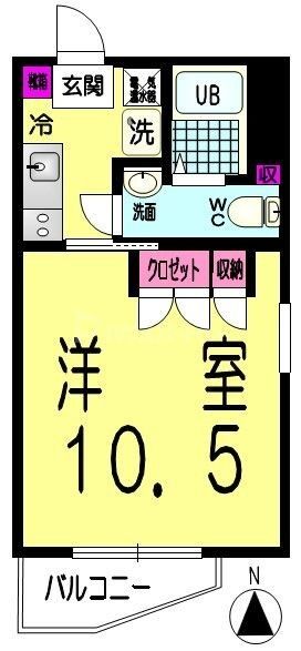 4階の間取り図