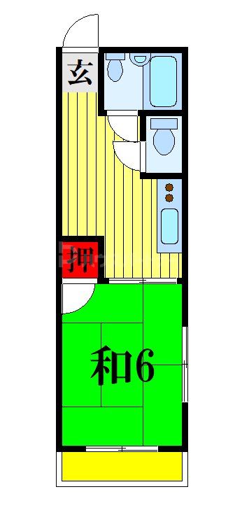 3階の間取り図