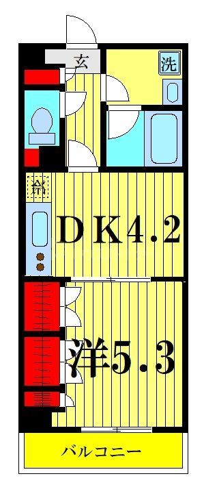 3階の間取り図