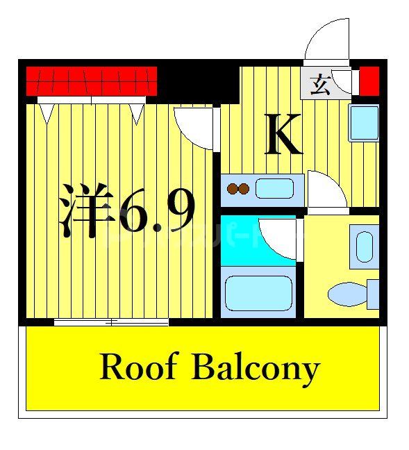 5階の間取り図