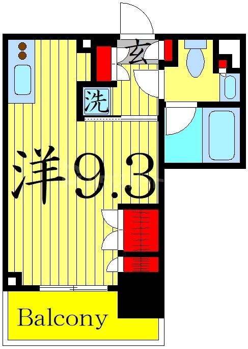 7階の間取り図