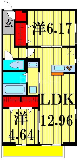 3階の間取り図