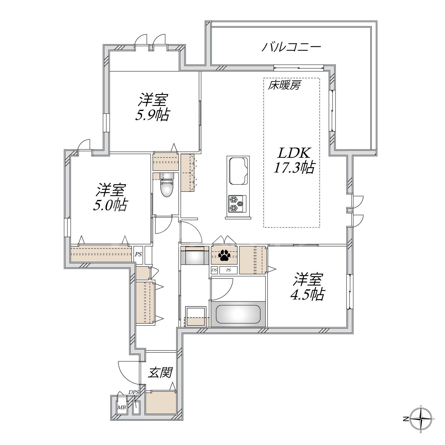 間取図