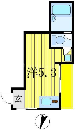 2階の間取り図