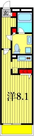 2階の間取り図