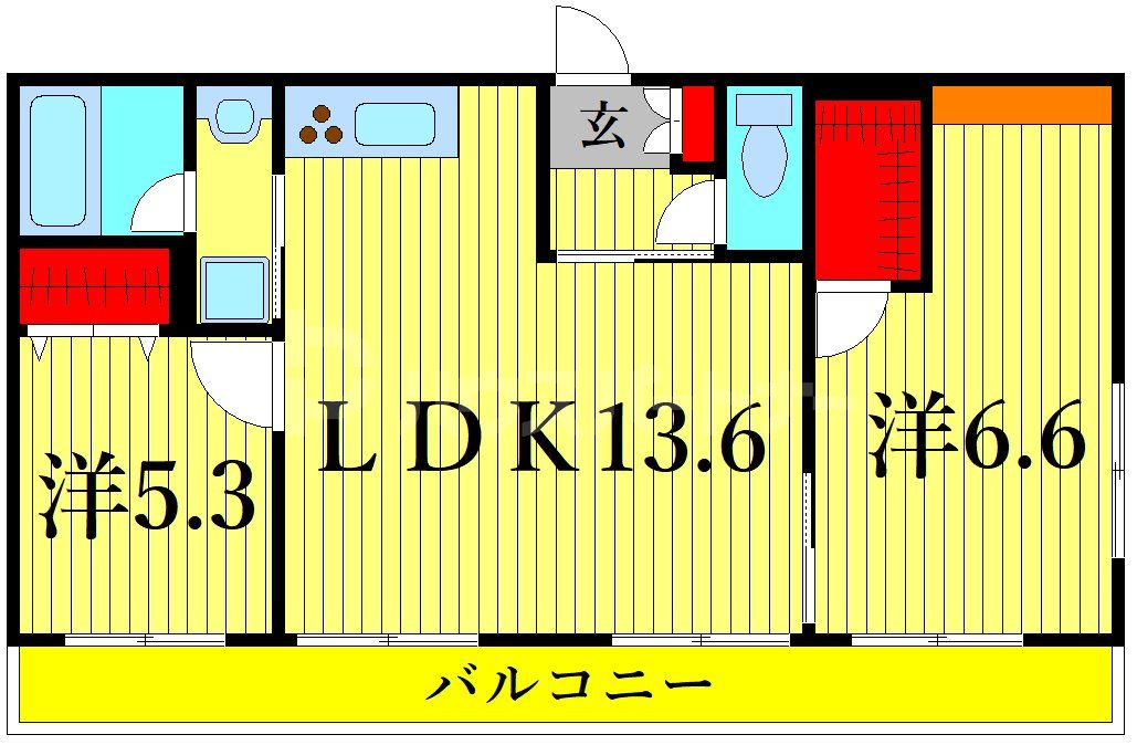 3階の間取り図