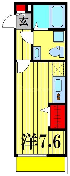 2階の間取り図