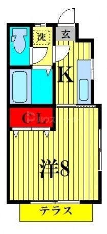 1階の間取り図