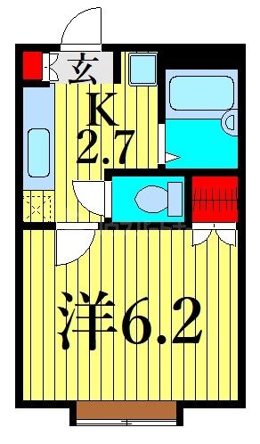 1階の間取り図