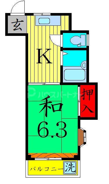3階の間取り図