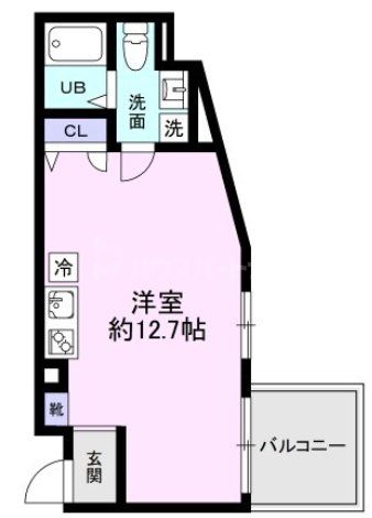 2階の間取り図