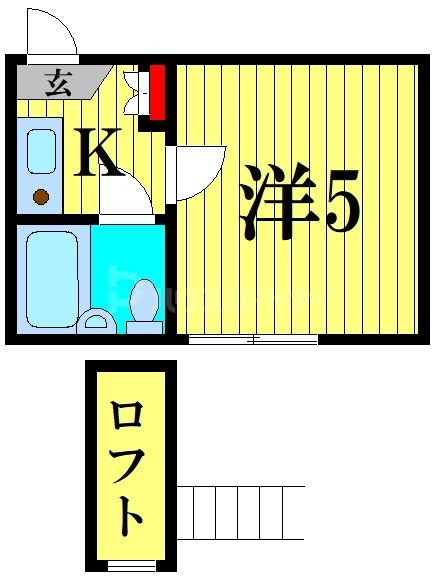 1階の間取り図