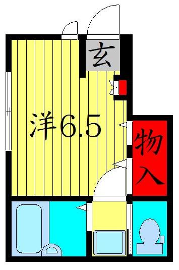 1階の間取り図