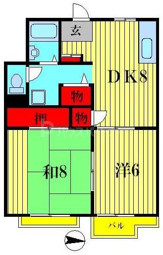 3階の間取り図