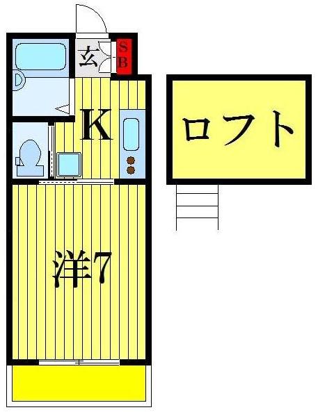 2階の間取り図