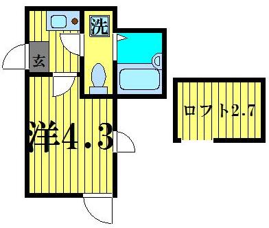 3階の間取り図