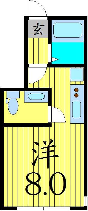 1階の間取り図
