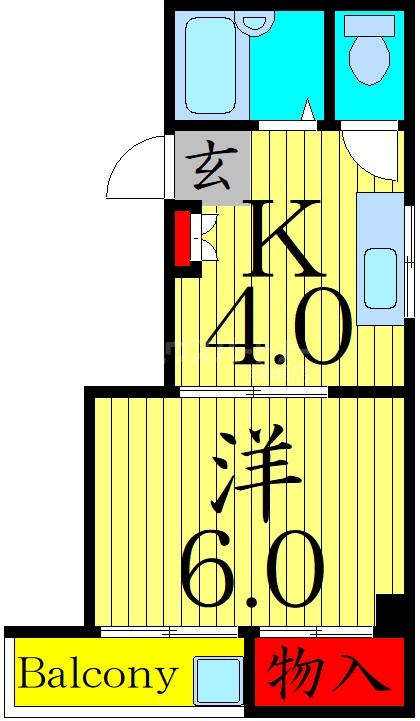 3階の間取り図