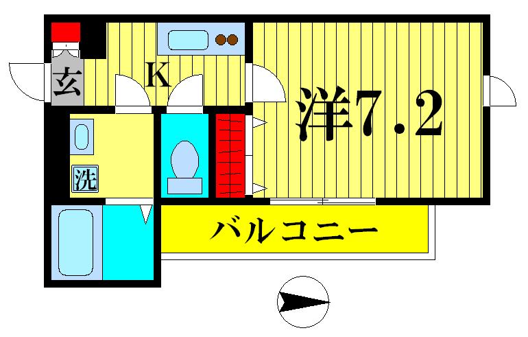 3階の間取り図