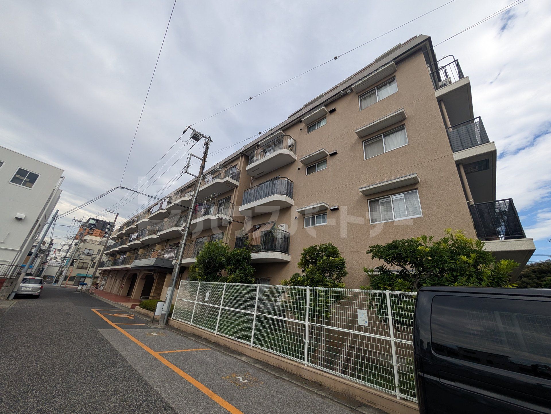 お花茶屋スカイマンションの外観