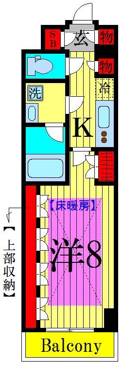 3階の間取り図