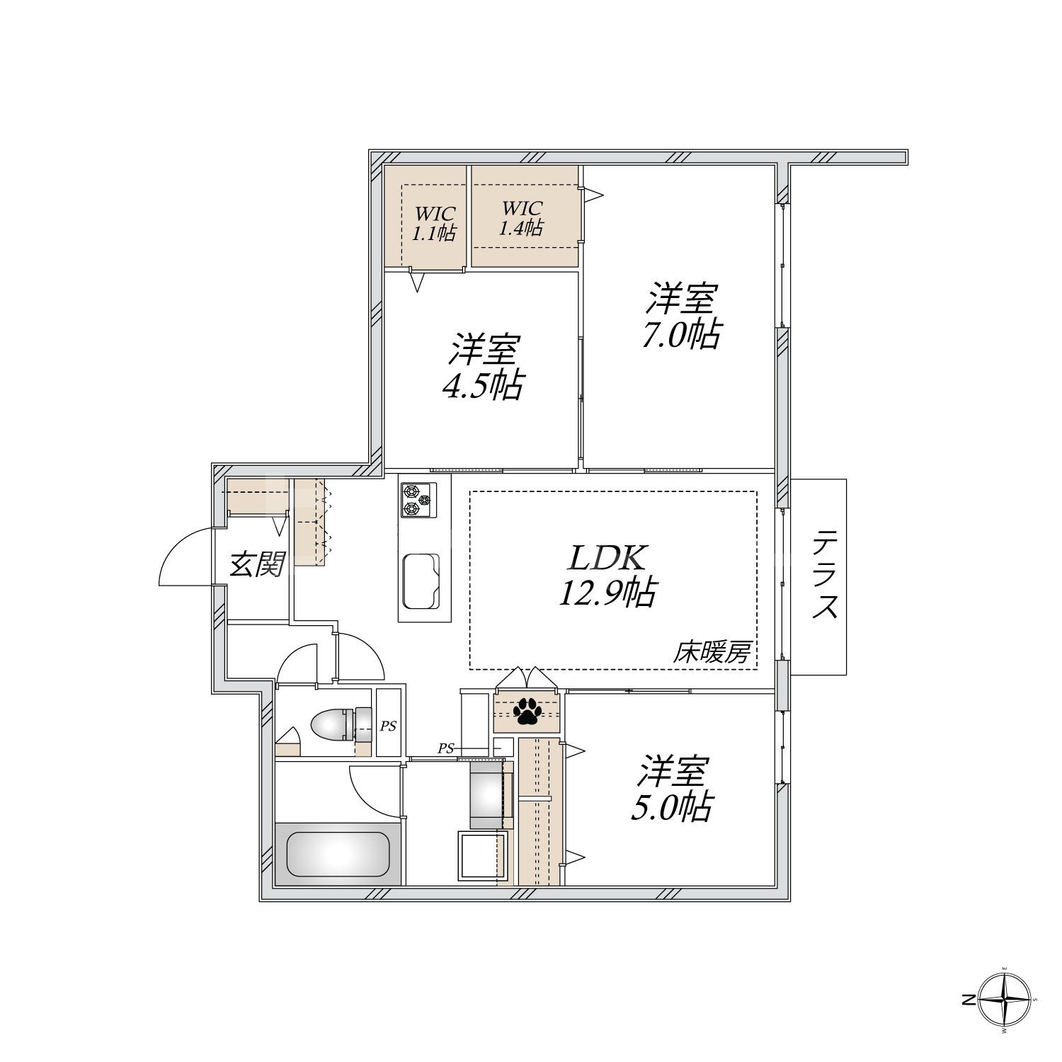 間取図
